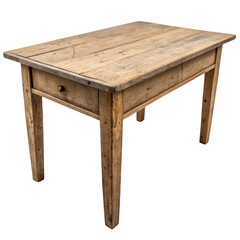 old wooden table