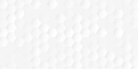 Background of hexagons with grey tonality