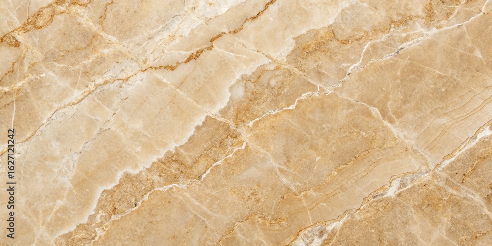 Poster natural beige marble texture background with intricate stone patterns, perfect for creating elegant 