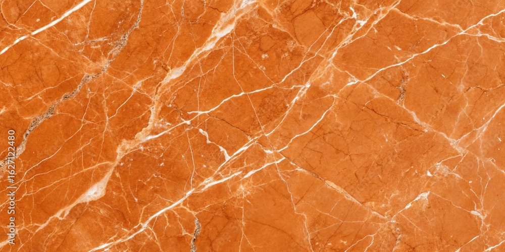 Poster elegant orange marble texture background with intricate veining, perfect for adding a touch of luxur