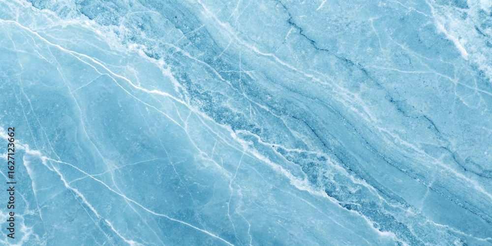 Poster light blue marble texture background with natural pattern, can be used for creating surface effect t