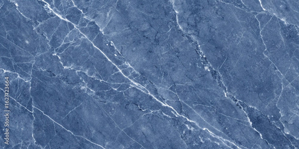 Poster dark blue marble texture background with natural pattern, can be used for creating surface effect to