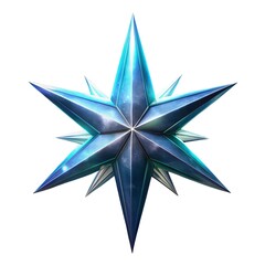vector illustration of a polar star logo