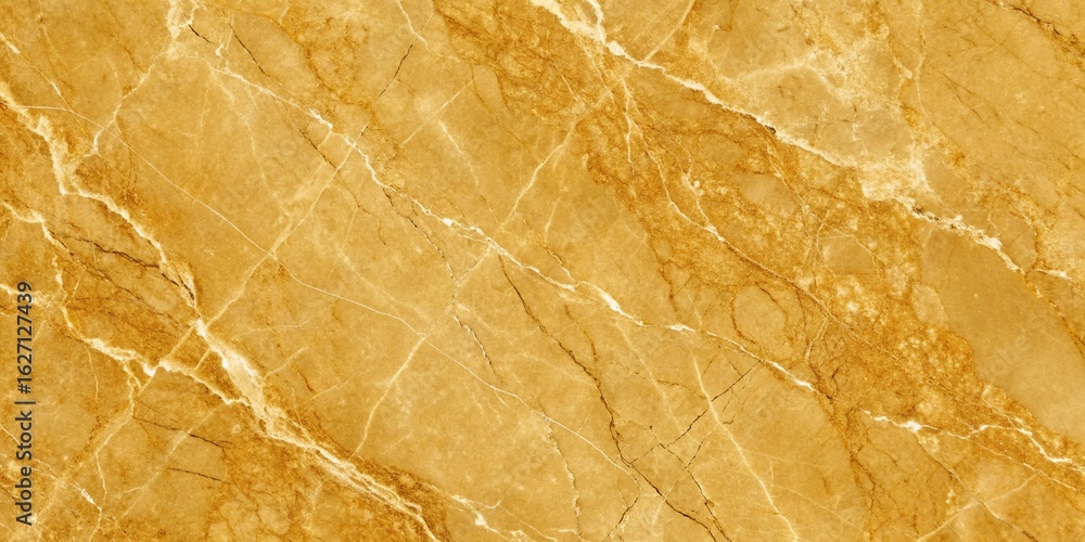 Poster golden marble texture with intricate veins creating a luxurious and elegant background, ideal for in