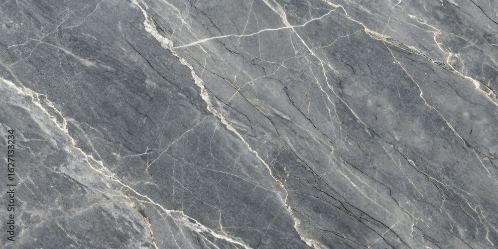 Poster sophisticated gray marble texture background with intricate natural patterns, perfect for creating e
