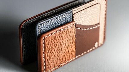 Leather Card Holder Wallet