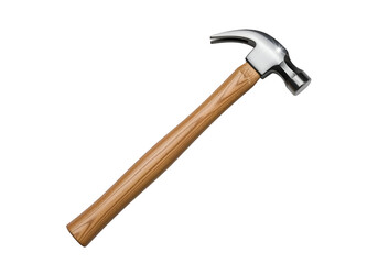 Close-up of a claw hammer.