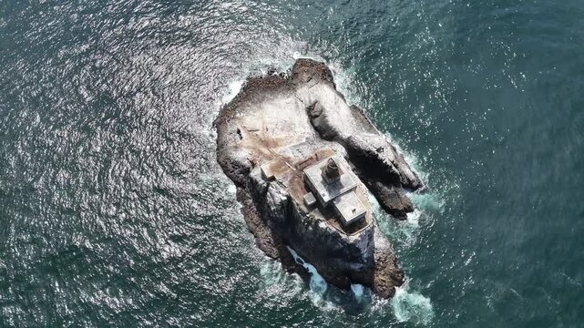 Tillamook Lighthouse Pacific Ocean Shore Coast