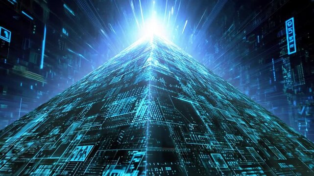 Digital Pyramid of Light