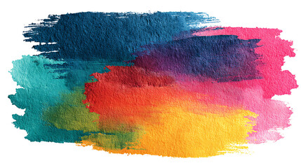 Logo brush painted watercolor abstract background design illustration vector over square frame. Perfect painted design for headline, logo and sale banner.