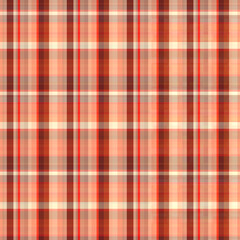 Pumpkin and Spice Fall Plaid 2 Seamless Repeat