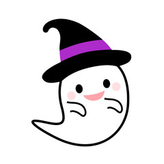 かわいいハロウィンのおばけ