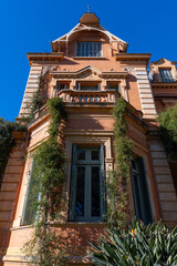 old house with a roof