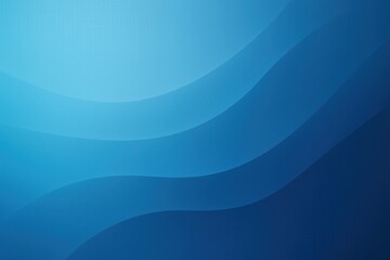 Obraz premium Smooth azure gradient backdrop with subtle wave textures for digital design and technology presentations
