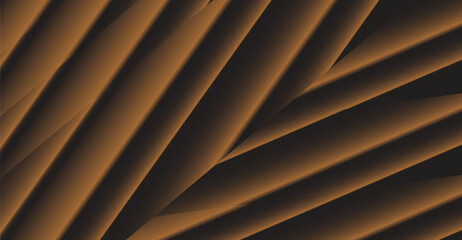 Abstract geometric design featuring diagonal lines and gradients in shades of brown.