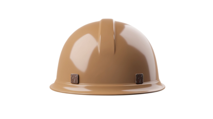 Protective Safety Helmet Equipment Isolated on White Background
