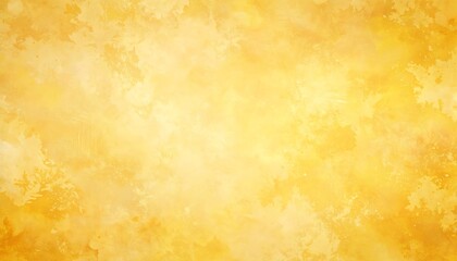 Vibrant yellow background with distressed vintage grunge texture and subtle warm tones