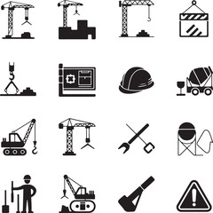 Abstract geometric pattern with vibrant color accents and silhouette design