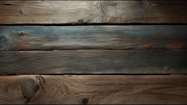 Old wooden plank background with rustic brown wood texture, horizontal lines, natural grain, vintage style, weathered surface, cozy and warm atmosphere, perfect for farmhouse or country design