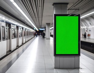 Subway station advertisement (1)
