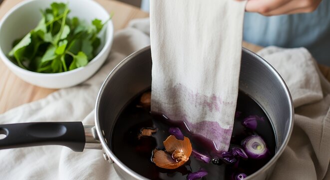 natural fabric dyeing using plant based materials