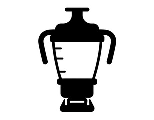 Monochromatic still life, the elegance of a simple vase in black and white