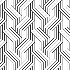Modern Geometric Seamless Pattern Set &ndash; Minimalist Line Art Designs