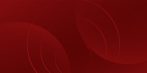 Obraz premium Red abstract background. Dynamic shapes design simple graphic