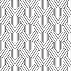 Modern Geometric Seamless Pattern Set – Minimalist Line Art Designs