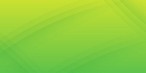 Minimal geometric simple background green. Dynamic shapes composition. Modern good yellow gradient art