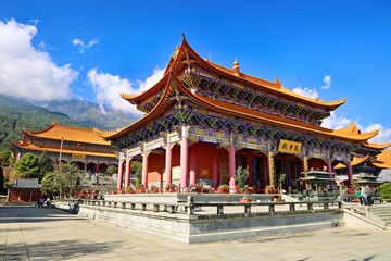 Fototapeta premium Chongsheng Temple, Dali, Yunnan, China
