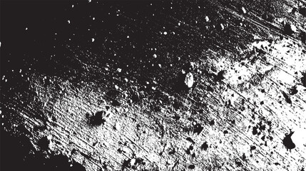 Black scratched grunge background, old film effect, space for text White scratches and dust on black background. Old dirty glass.

 