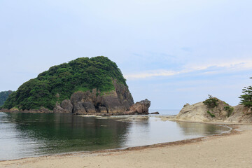 昼間のかえる島