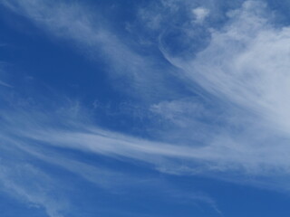 nice  clouds in the sky morning