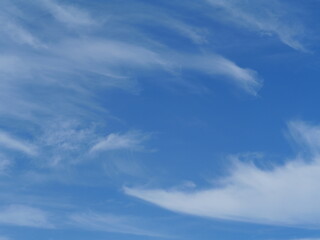 nice  clouds in the sky morning