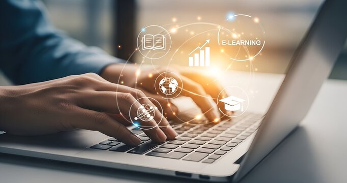 E learning and global communication connecting people through online education and global business network