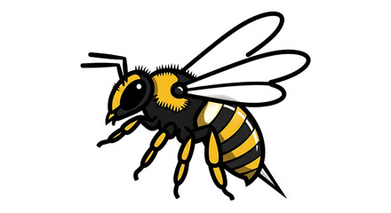 Fototapeta premium A highly venomous and dangerous bee