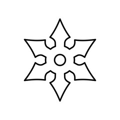 Shuriken icon design