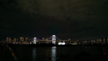 Fototapeta premium Rainbow Bridge Tokyo Odaiba