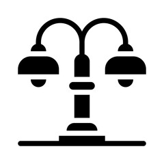 streetlight glyph icon