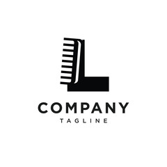 Letter L Comb Logo Icon Vector