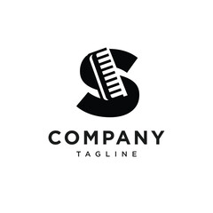 Letter S Comb Logo Icon Vector