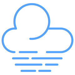Weather Blue Icon