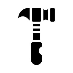 hammer glyph icon