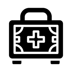 first aid glyph icon