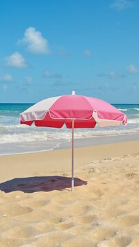 여름 해변 배경