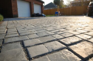 Dark and mysterious closeup of black textured leather surface from topdown perspective in rich, uniform color.