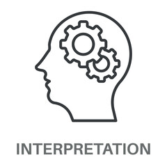 Simple Interpretation Design Icon, Simple Style Design Inspiration For Any Logos Interface And Purpose