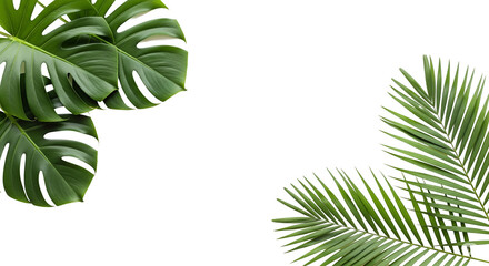 palm tree leaves