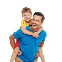 Piggyback Joy – Cherishing Childhood and Togetherness